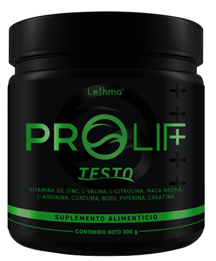 Prolif Testo 300 g - 60 tomas, sabor: Limón